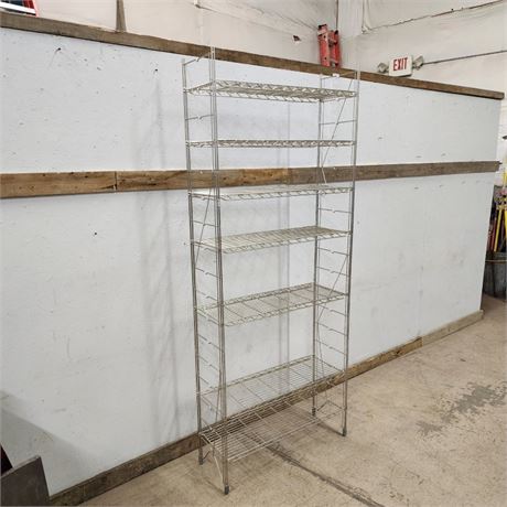 Stainless Steel Shelving Unit - 36x12x88
