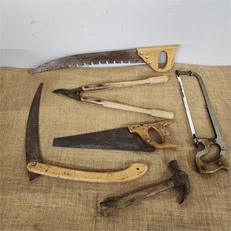 Vintage Landscaping & Wood Saws