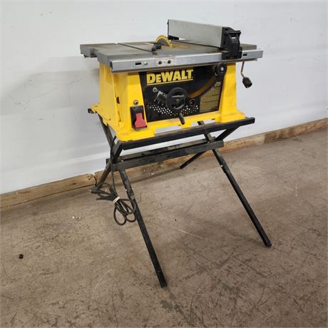 Dewalt 10" Table Saw w/ Stand