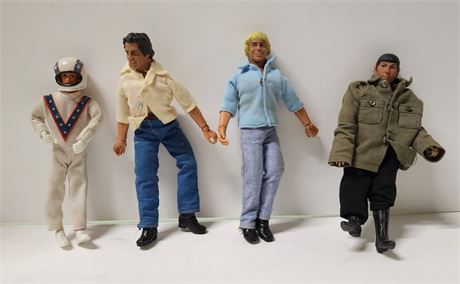 Classic Dukes of hazzard/Evil Knievil/Spock Action Figures