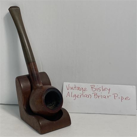 Vintage Bisley Algerian Briar Pipe
