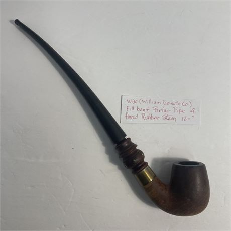 William Demuth Co. Full Bent Brire Pipe