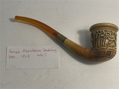 Antique 1807 Marschaum  Smoking Pipe