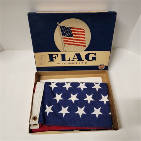 Antique 49 Star U.S. Flag...2.5'x4'