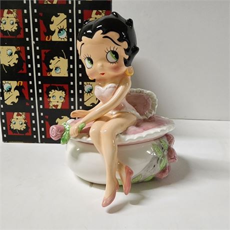 Collectible Betty Boop Trinket Box