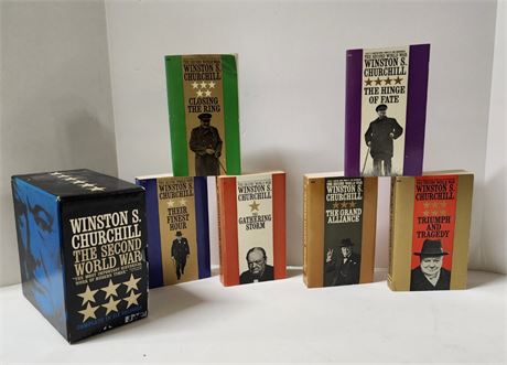 Collectible Winston Churchill Book Set