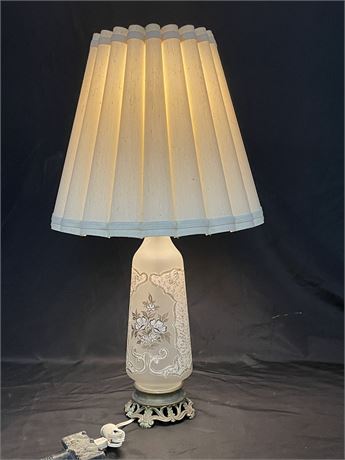 Antique Table Lamp From France