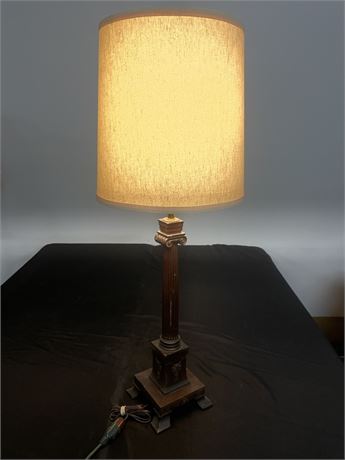 Antique Table Lamp...40" Tall
