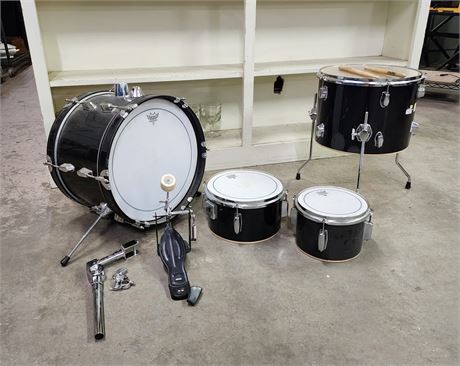 Percussion Plus Drum Set with Extras...16"-13"-10"-8" Drums