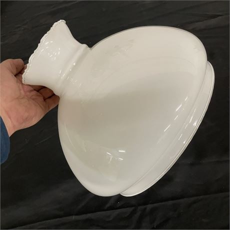 Antique White Glass Shade