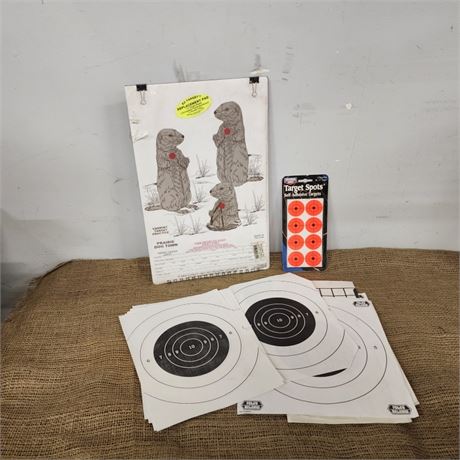 Assorted Shooting Targets