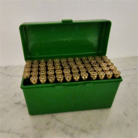 338 WIN Mag Ammo & Case...60rds