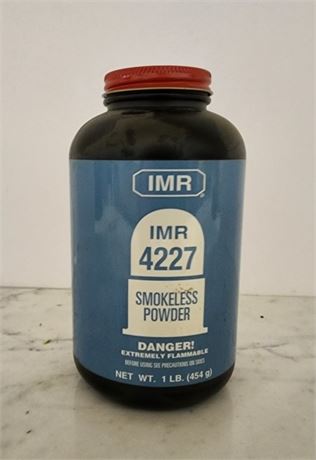 IMR 4227 Smokeless Gun Powder...1lbs
