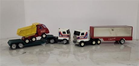 Collectible Buddy L Truck Trio