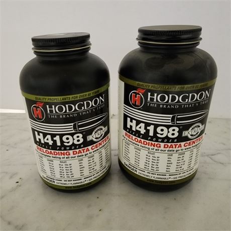 Hodgdon H4198 Rifle Powder...1.8lbs