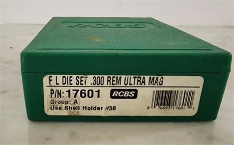 RCBS .300 REM Ultra Mag FL Die Set