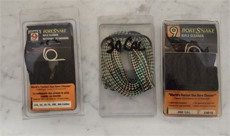 New Bore Snake Rifle Cleaner Trio