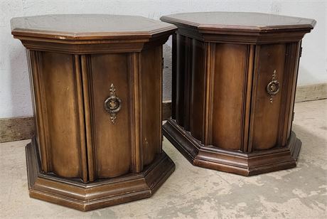 Living Room Accent Table Pair, 19x26x21