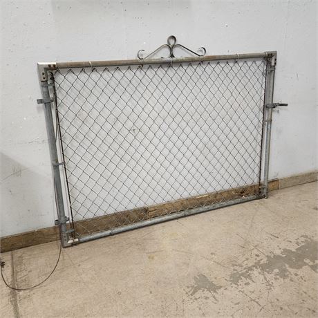 Vintage Chain Link Gate Panel 65x46