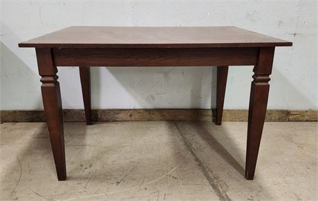 Wood Dining Table, 46x36x30