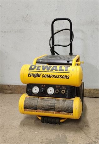 DeWalt Emglo 4 gal Twin Stack Rolling Air Compressor, On/Off Switch Doesn't Work