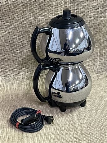 Vintage Stainless Electric Percolator