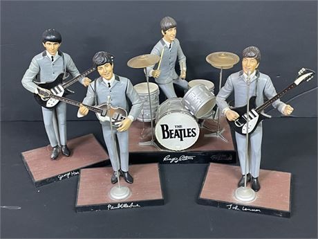 Vintage 10" Beatles Figures, 1991, by Hamilton for Apple Corp.