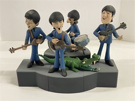 Vintage Beatles Caricature Figures, Alligator Included! 1964