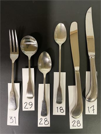 Oneida Deluxe Stainless Flatware