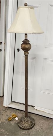 Vintage Floor Lamp, 60" Tall