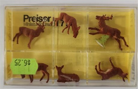 German Made Mini Stag Figurines