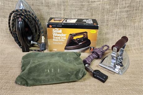 Collectible Travel Iron Trio