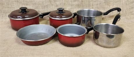 Assorted Cookware, Some w/ Lids