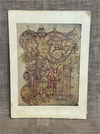 Intricate Medieval Design Wall Art, 12x17