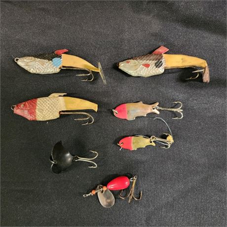 Vintage Fishing Lures, Some From France