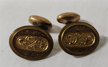 Antique Gold (?) Cuff Links