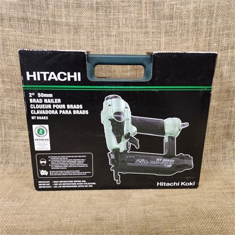 New Unopened Hitachi 2" Pneumatic Brad Nailer