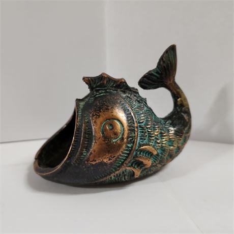 Antique Copper Angler Fish