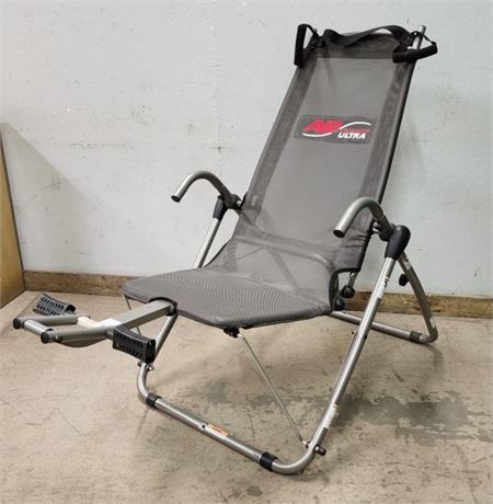 Folding AB Lounge Ultra Fitness Chair