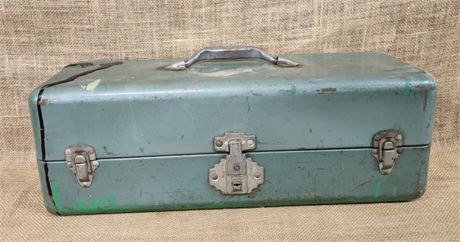 Vintage Large Simonsen Metal Tackle Box