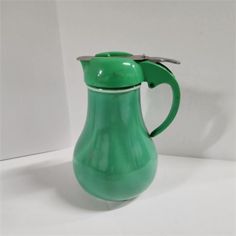 Collectible Vintage Fiesta Syrup Pitcher, Est. Value $200-$250