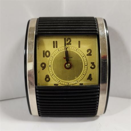 Vintage Westclox Traveling Alarm Clock