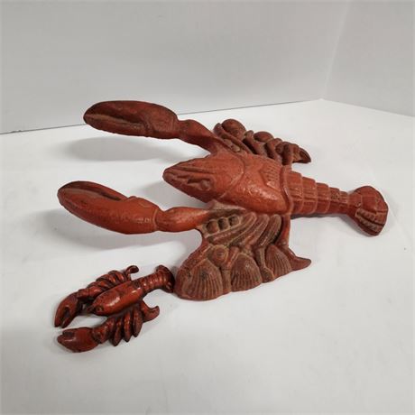 Cast Iron Lobster Pair