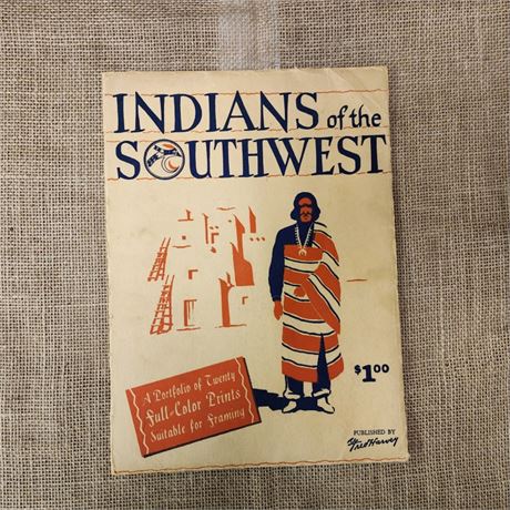 Vintage Indian of the Southwest Print Set - not complete. 11pcs