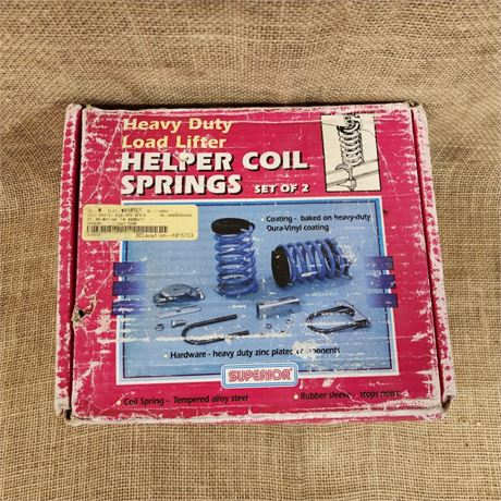 Superior Heavy Duty Helper Coil Springs Heavy Duty Load Lift up to 2000lbs