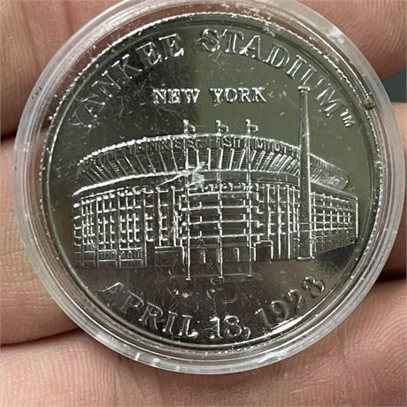 Yankee Stadium Infield Dirt Coin