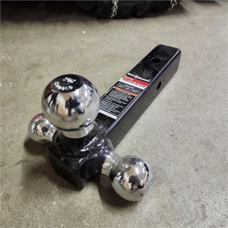 NEW Triple Ball Trailer Hitch