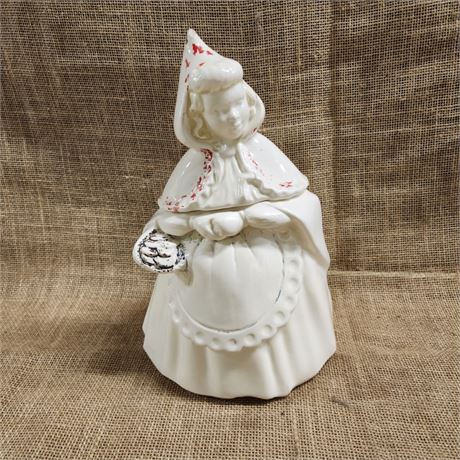 Vintage Red Riding Hood Cookie Jar