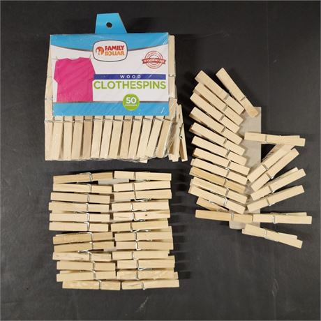 Wood Clothes Pins