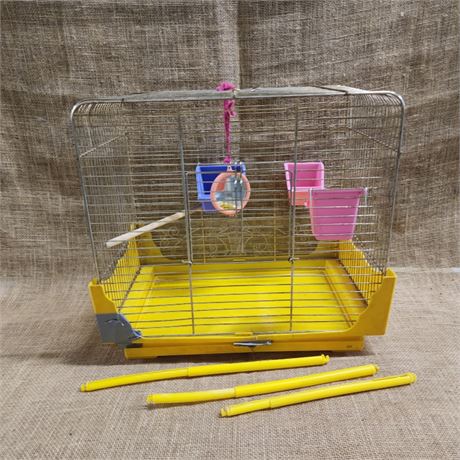 Small Parakeet Cage...16x10x14